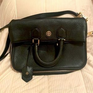 Black Tory Burch multi way bag